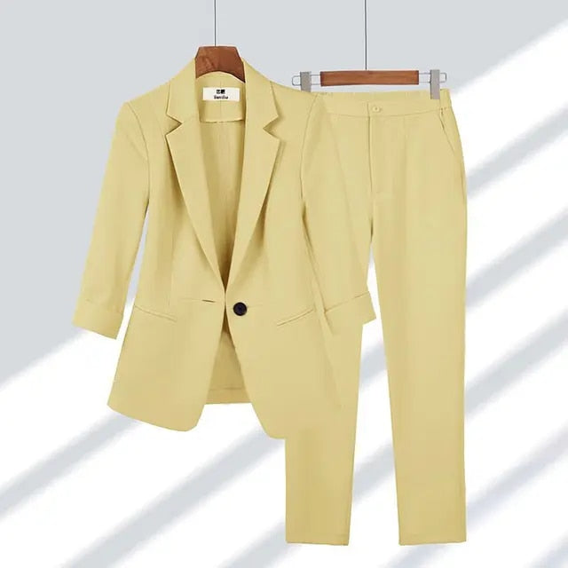 Blazer- og buksesett