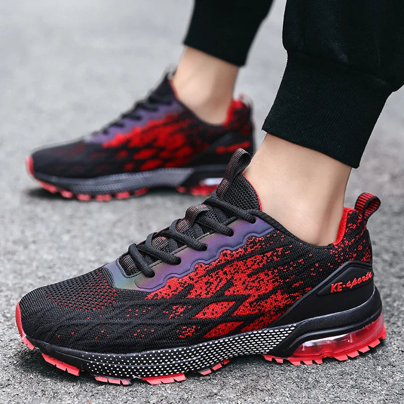 Levende joggesko i mesh