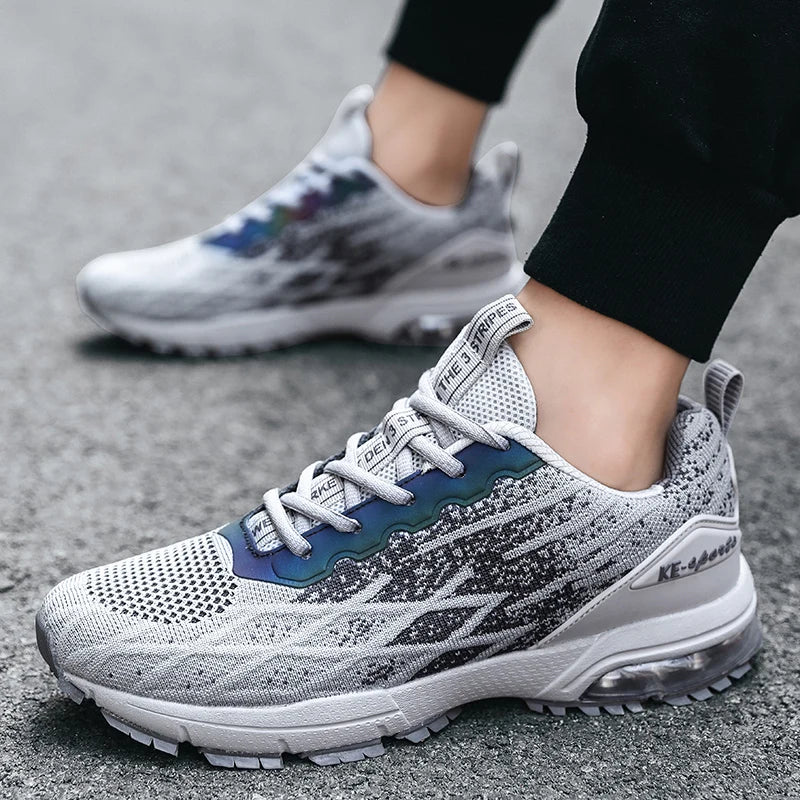 Levende joggesko i mesh