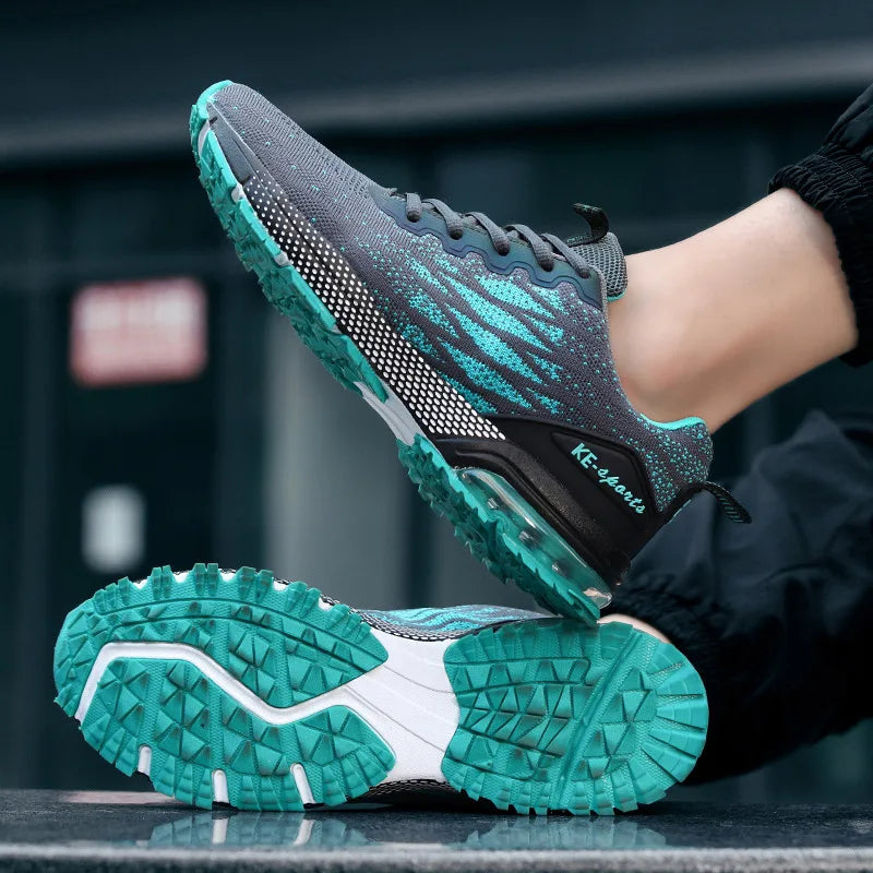 Levende joggesko i mesh