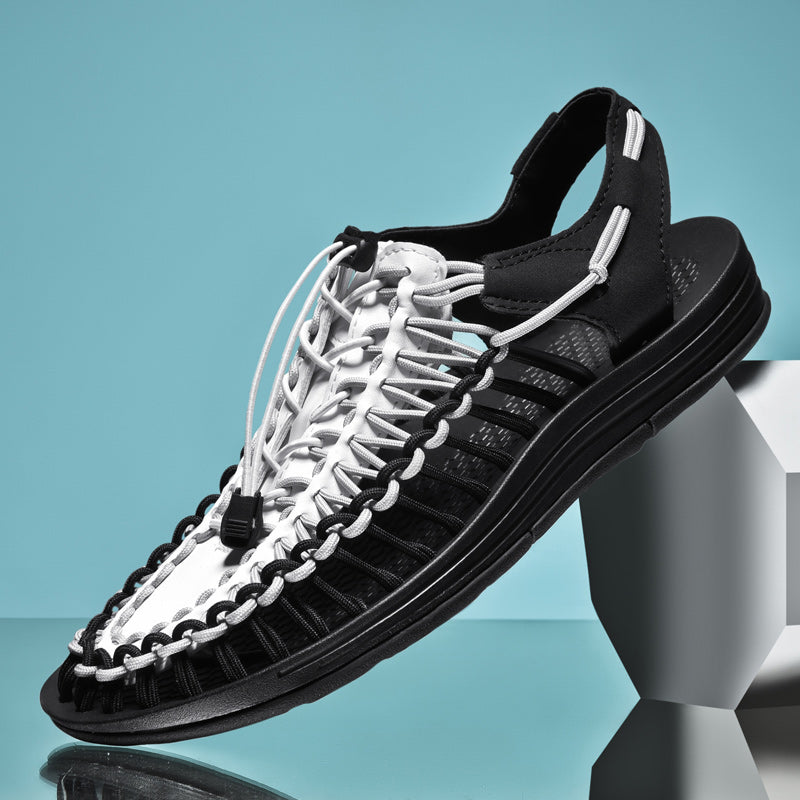 Mesh sandaler for menn