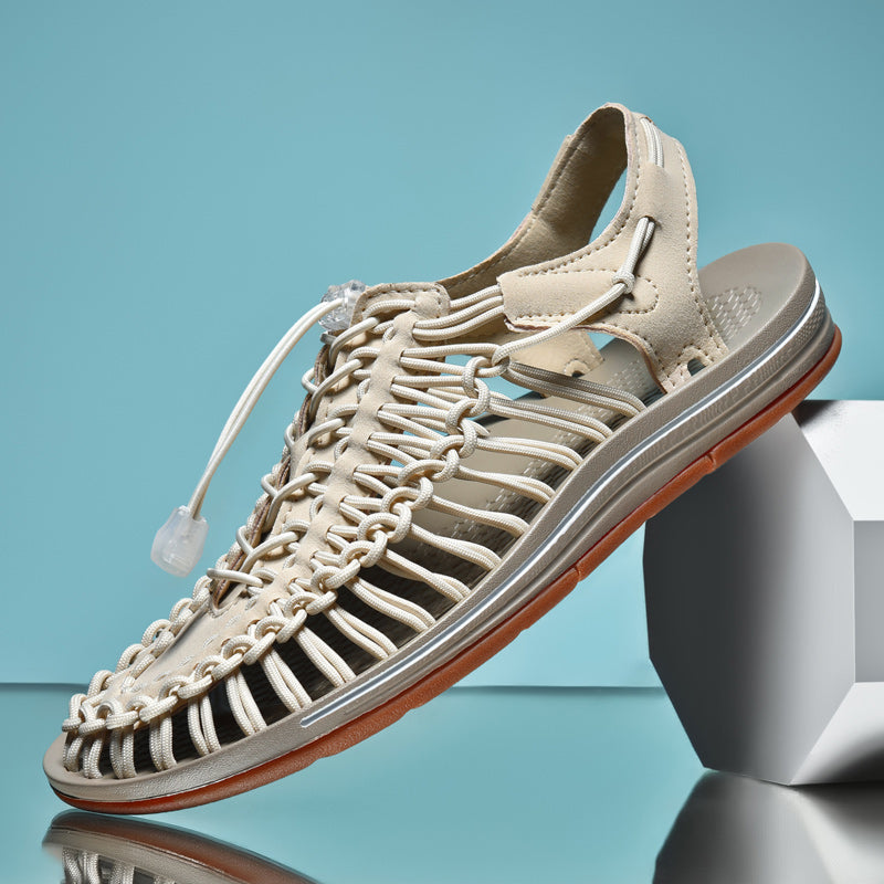 Mesh sandaler for menn