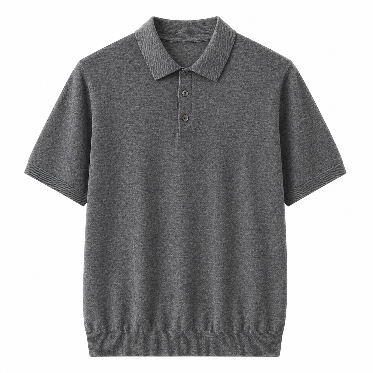 Kasjmir Polo T-skjorte til Herre – 100% Ren Kasjmir & Premium Komfort