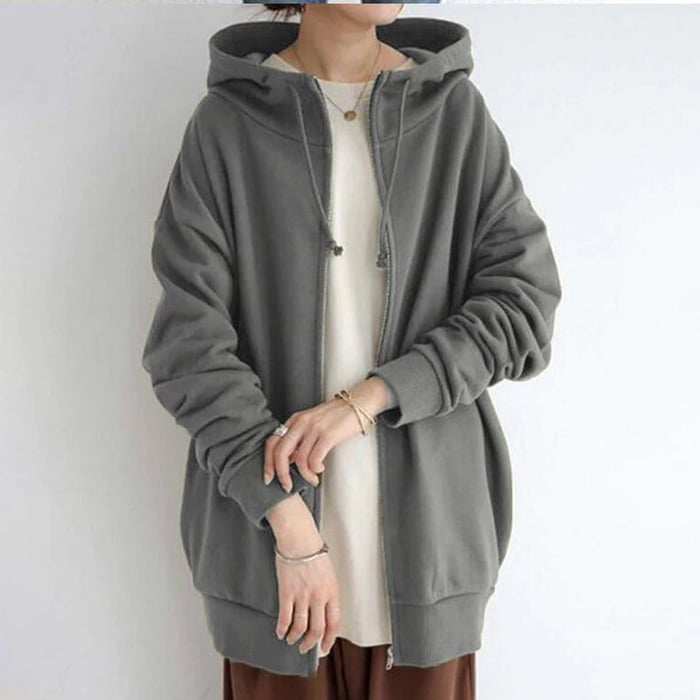 Oversized vinterfrakk