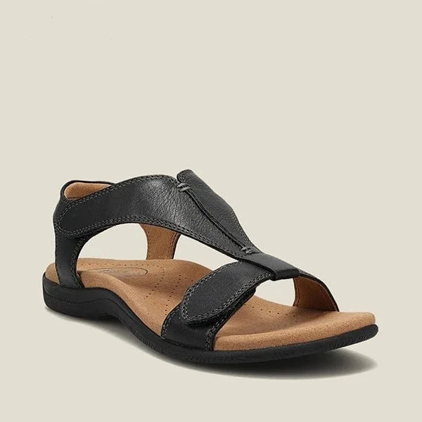 Skinnjusterbare sandaler - ergonomiske sko