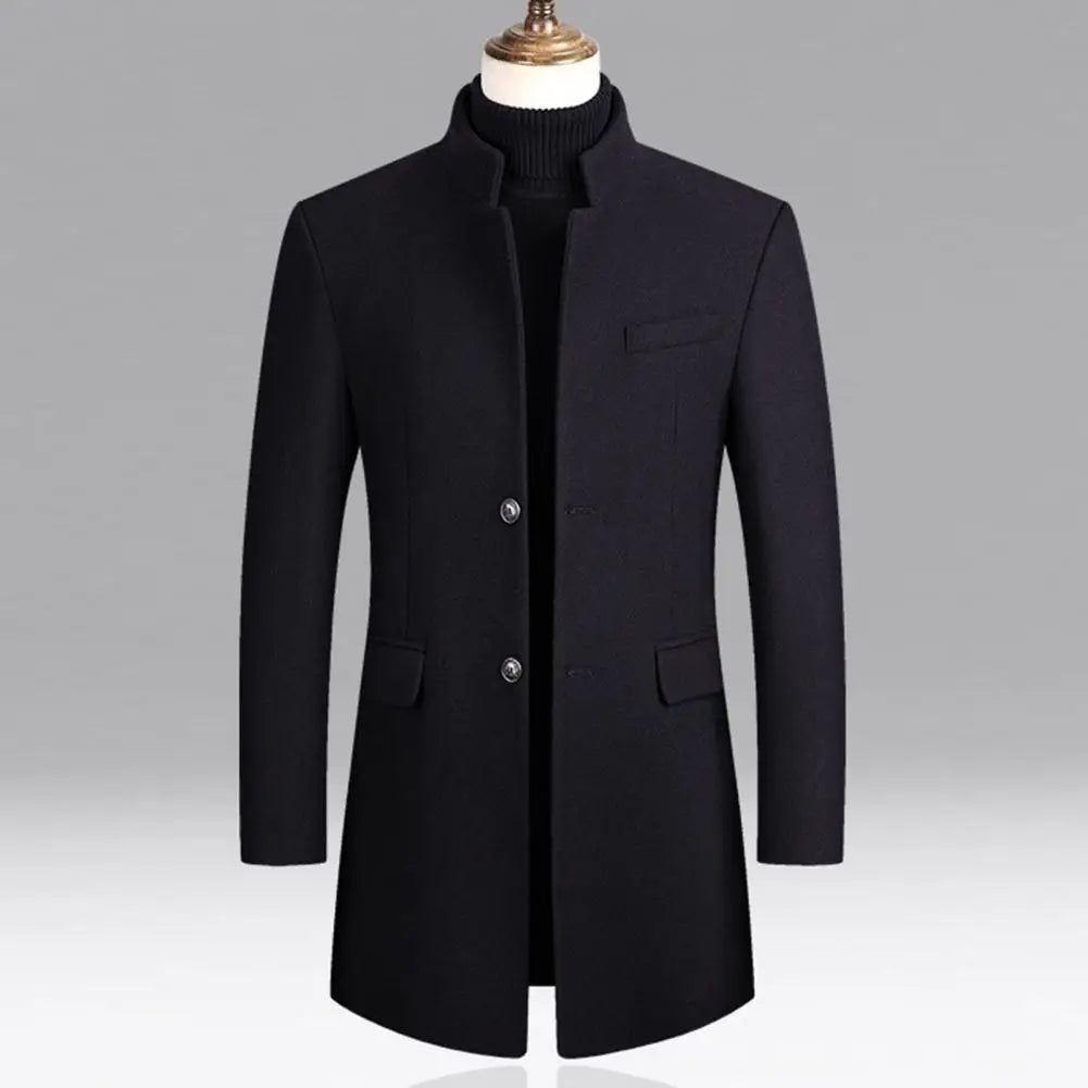 Lange trenchcoats for menn