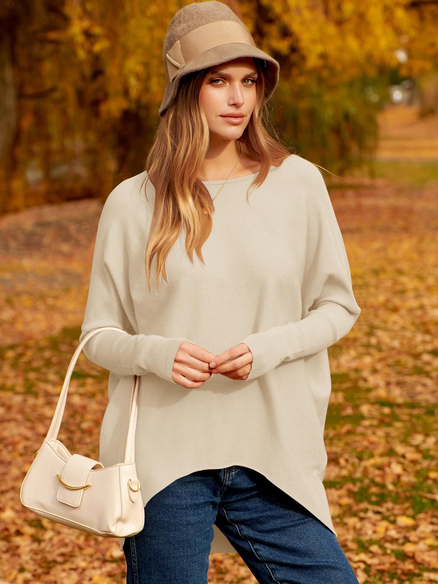 Giselleke | Comfy Large Strikket genser