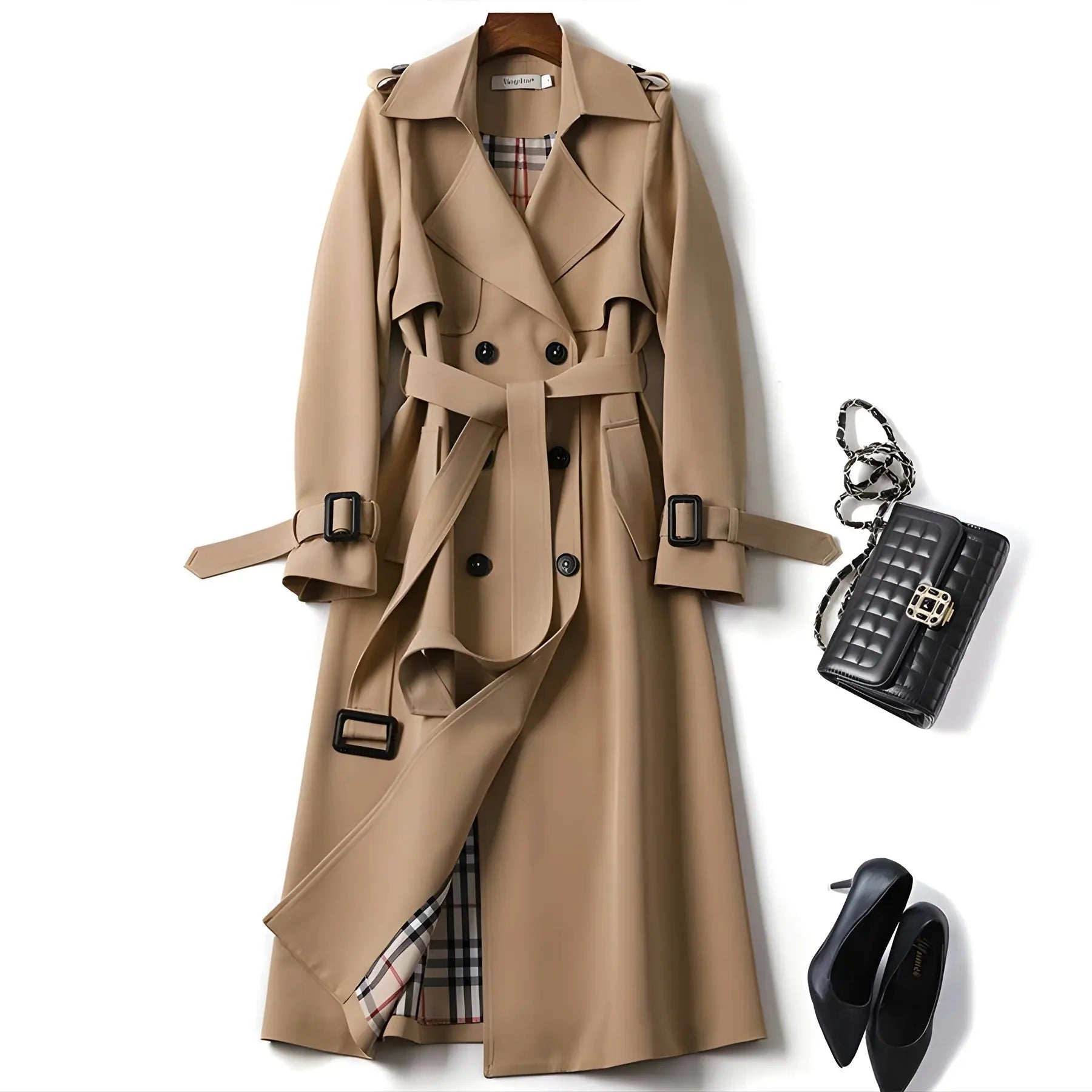 Adrielle | Stilren trenchcoat