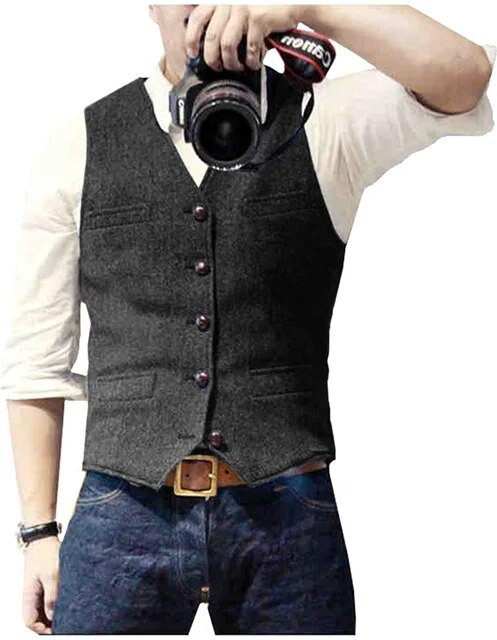 Casual vest for menn