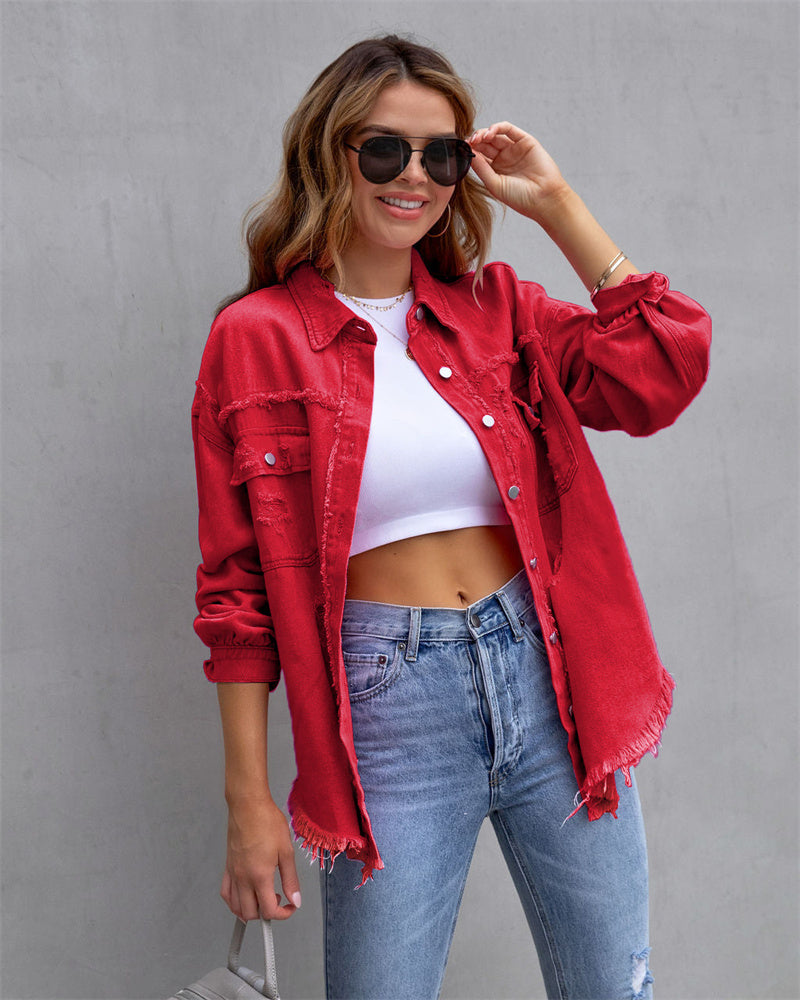 Lorrane denimjakke