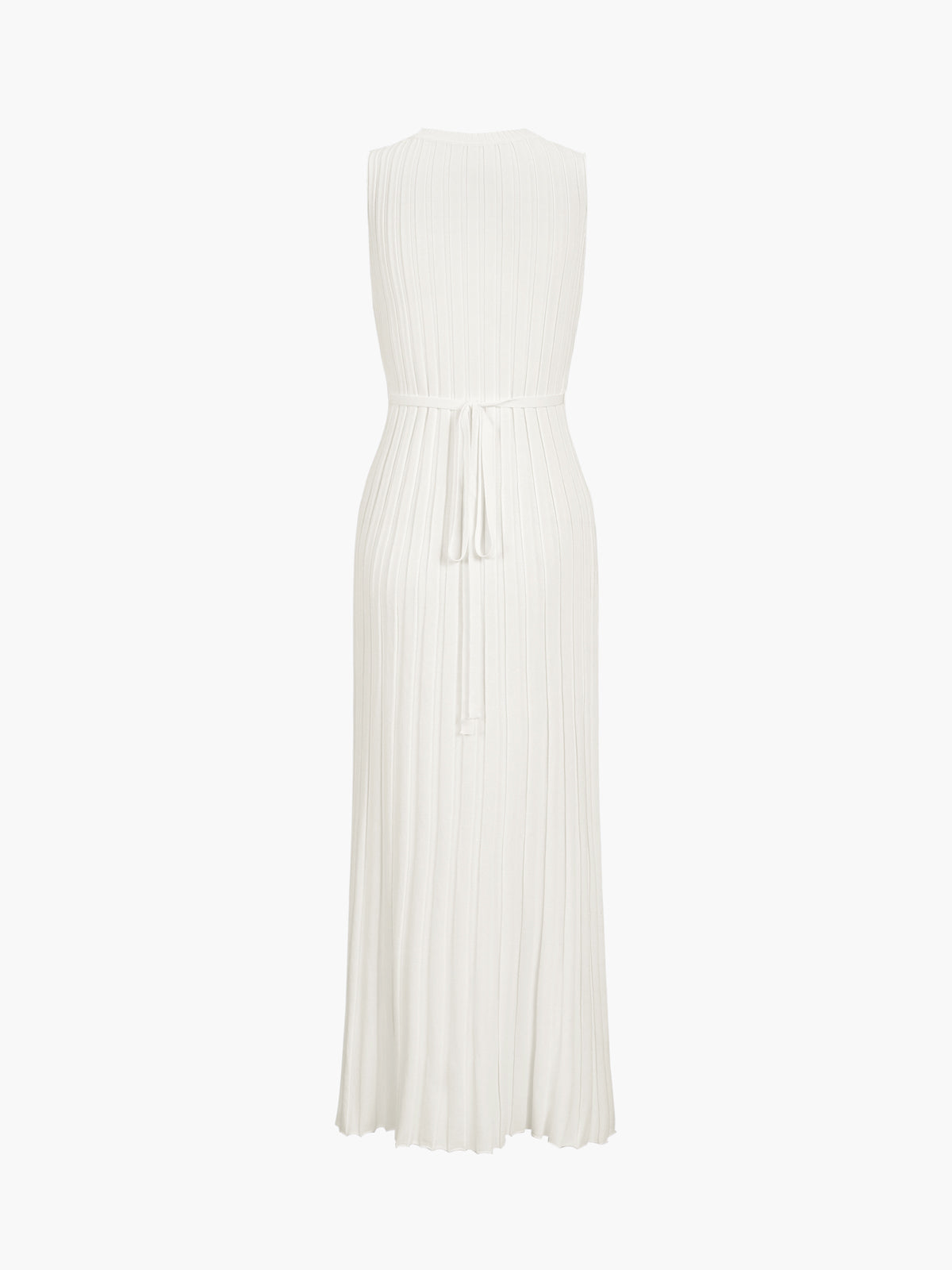 Elegant hvit kjole