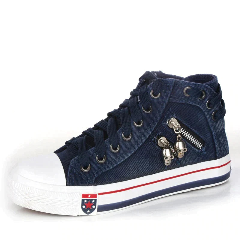 Retro høytoppsneaker - ergonomiske sko