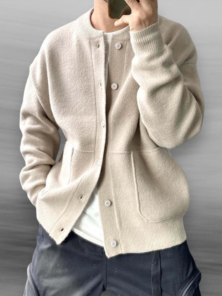 Herre Cardigan-genser