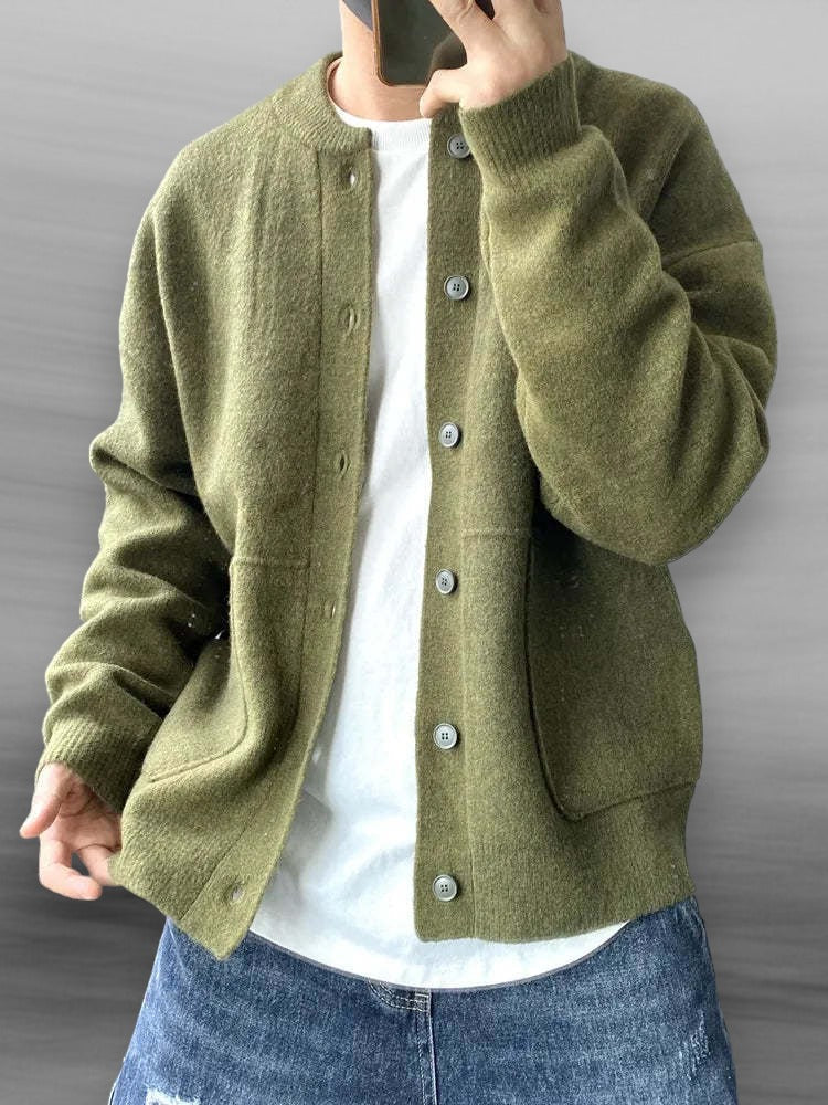 Herre Cardigan-genser