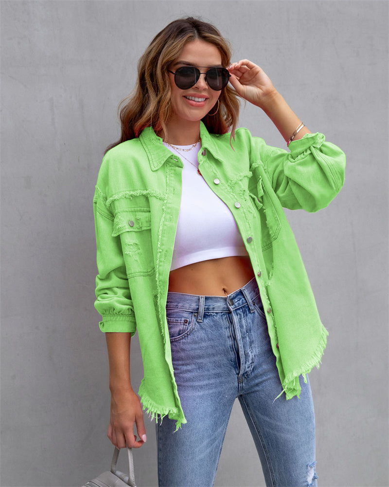 Lorrane denimjakke