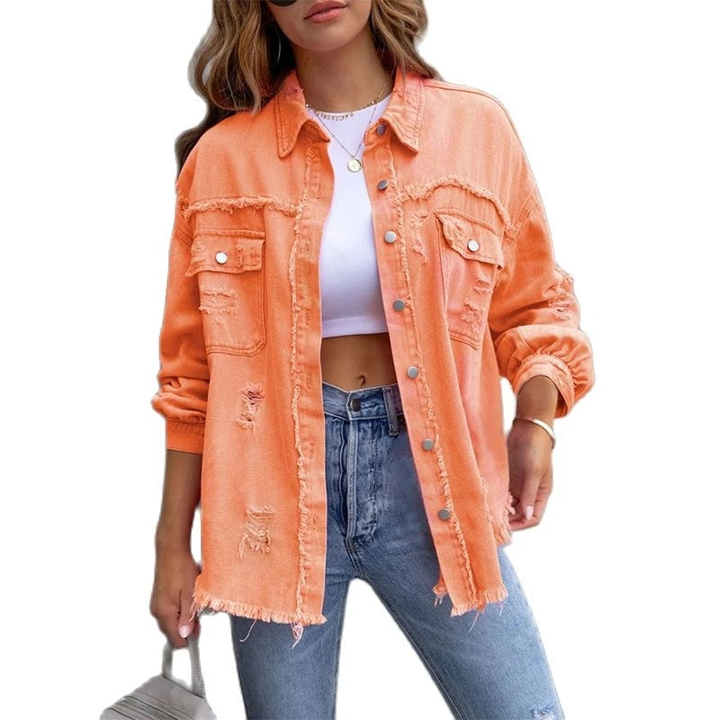 Lorrane denimjakke