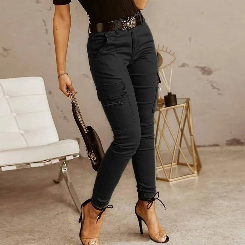 Maud | Comfy Cargo Jeans til dame (1+1 GRATIS)