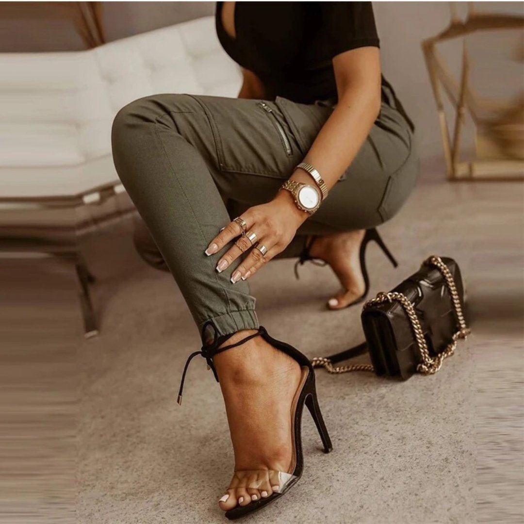 Maud | Comfy Cargo Jeans til dame (1+1 GRATIS)