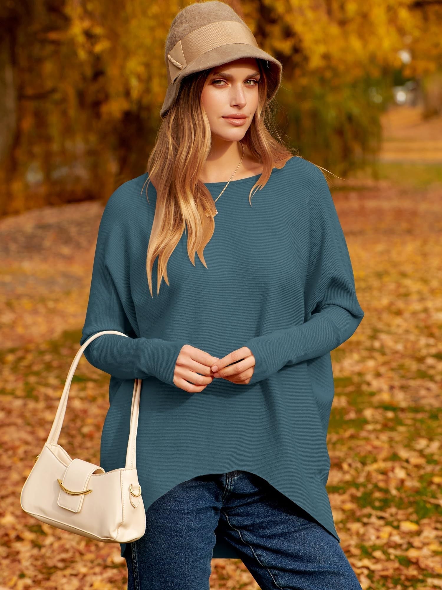 Giselleke | Comfy Large Strikket genser