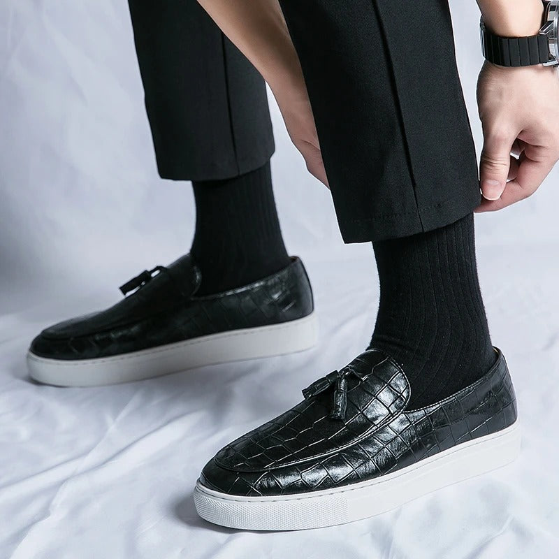 Loafers i italiensk stil