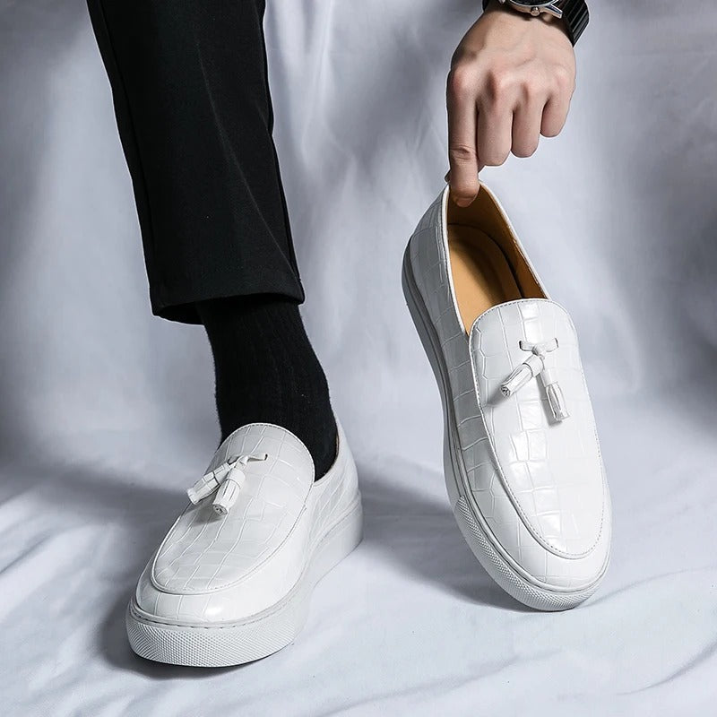 Loafers i italiensk stil