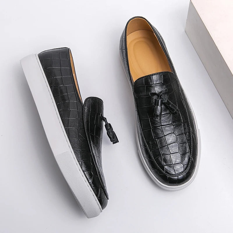 Loafers i italiensk stil
