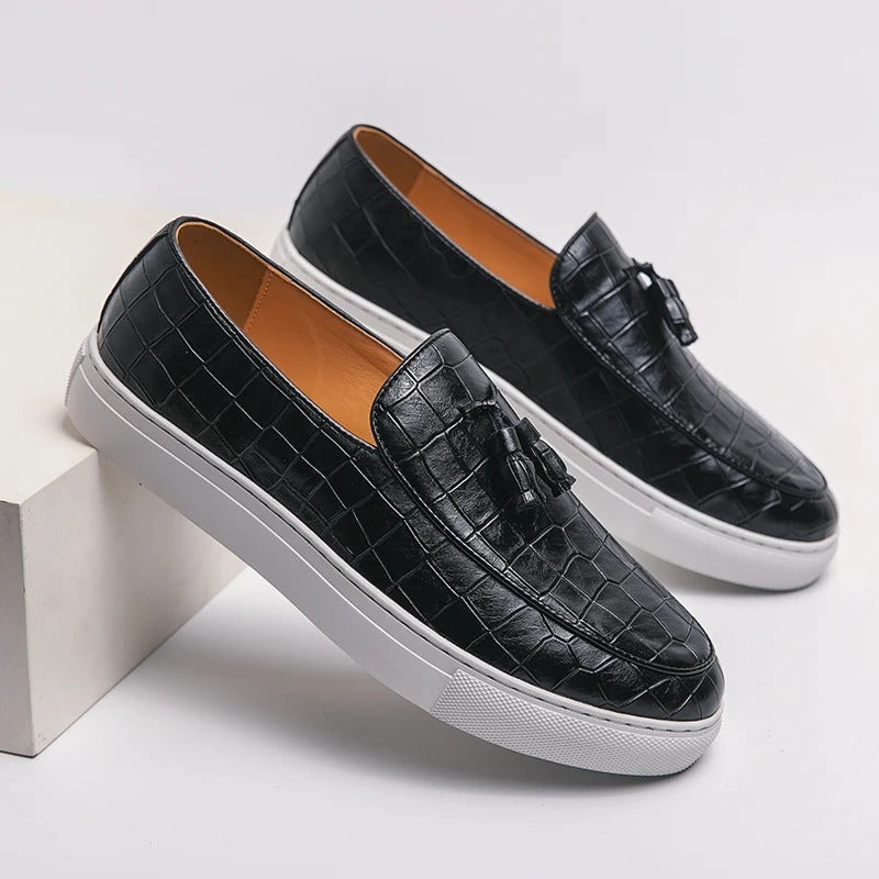 Loafers i italiensk stil