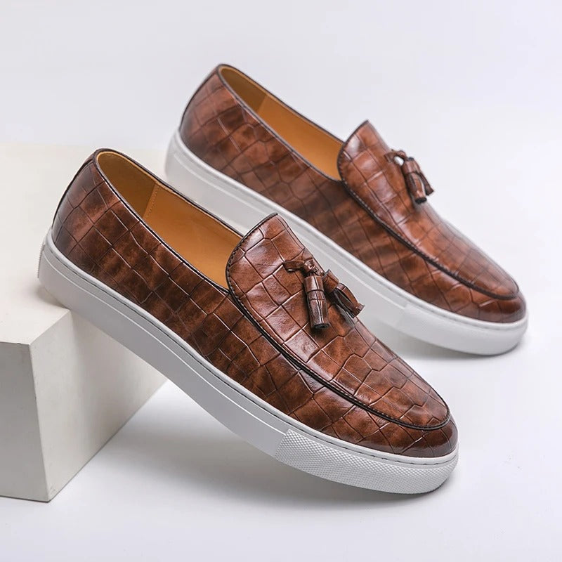 Loafers i italiensk stil