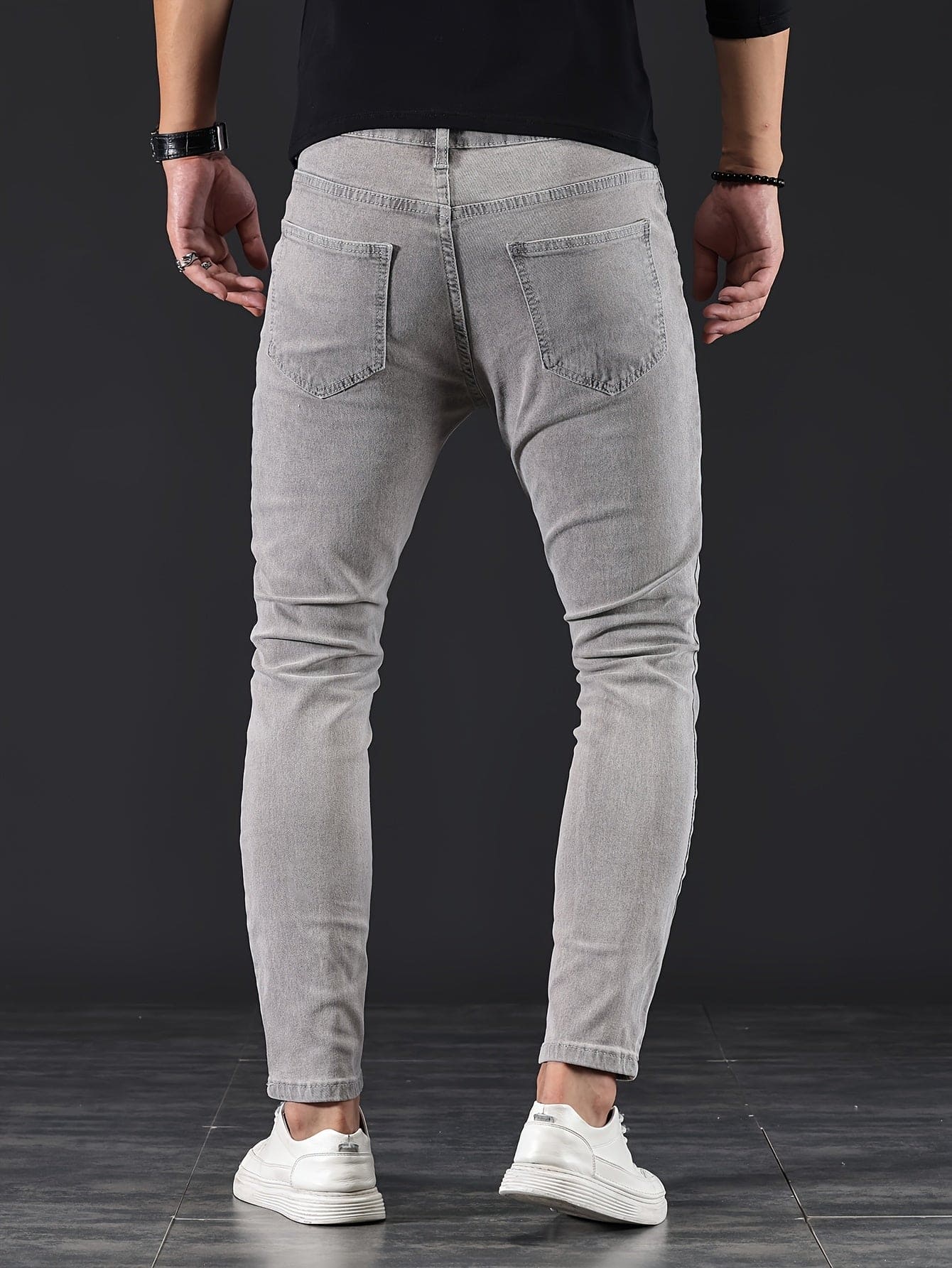 Jeans i denim for menn