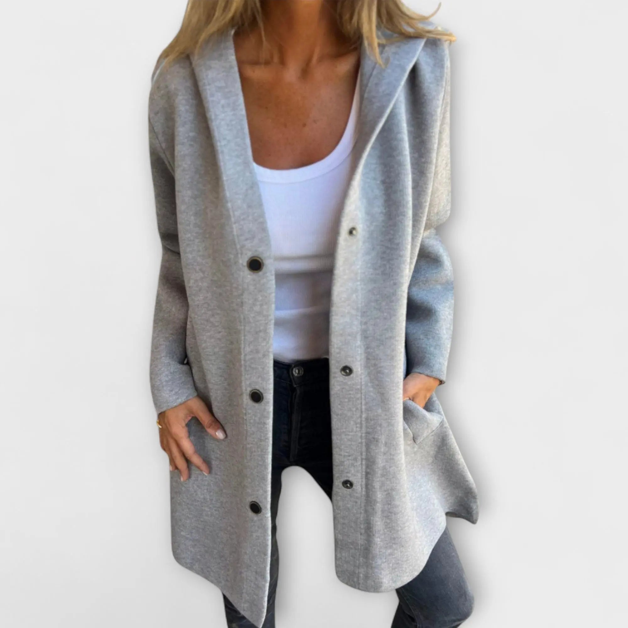 Klaerigo | Elegant jakke – Grå