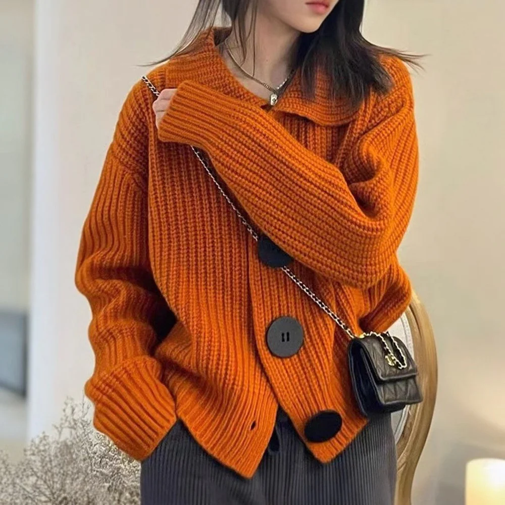 Loose Casual Cardigan for vinter