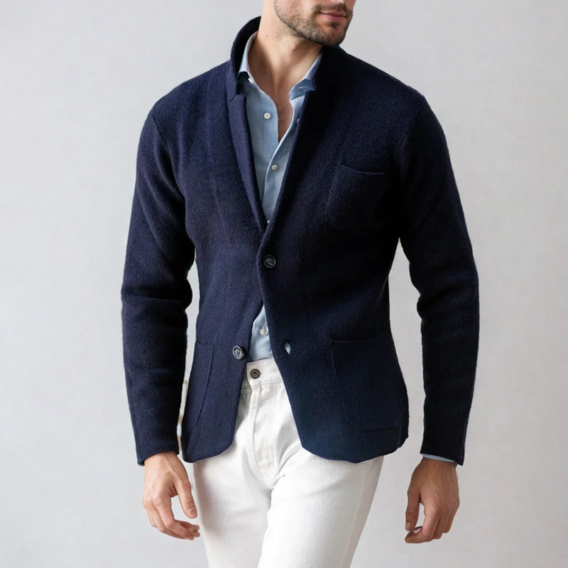 Kent Devoir Prestige-blazer i virgin wool