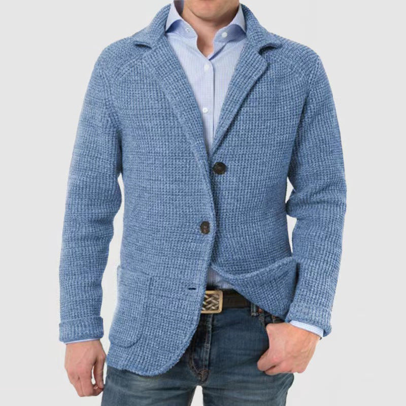 Elegant langermet jakke med kapellomme