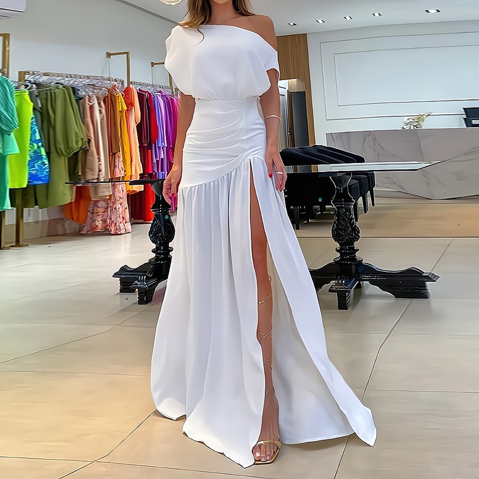 Elegant festkjole for kvinner