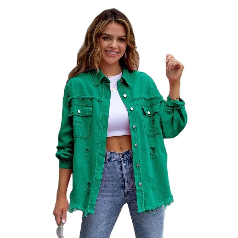 Lorrane denimjakke