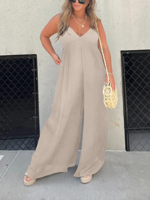 Elegant Breeze jumpsuit med vide ben