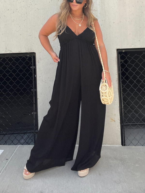 Elegant Breeze jumpsuit med vide ben