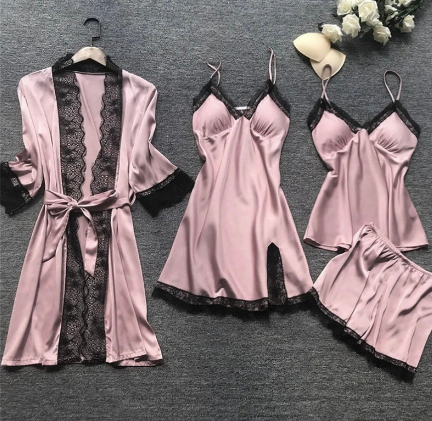 Louisa | Pyjamassett i sateng