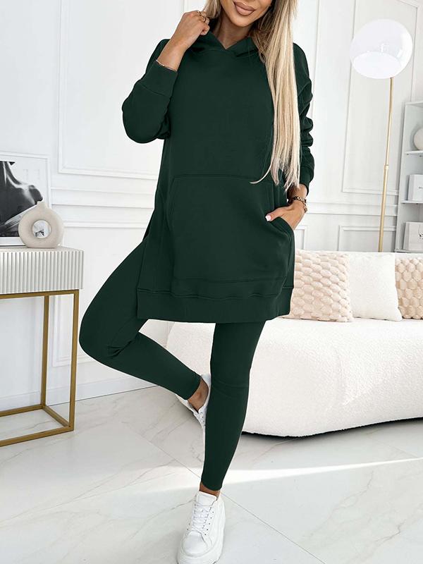 Nivienne | Elegant hettegenser og leggingsett