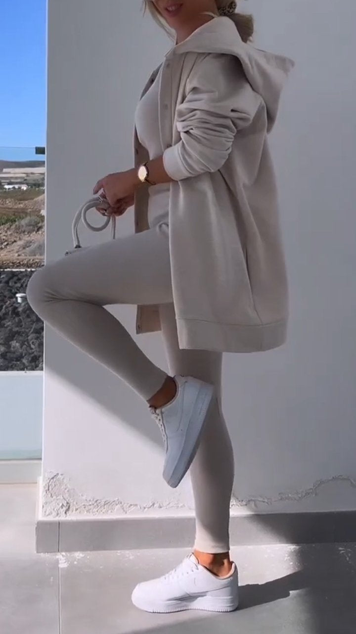 Pien | Elegant vest med hettegenser og hettegenser