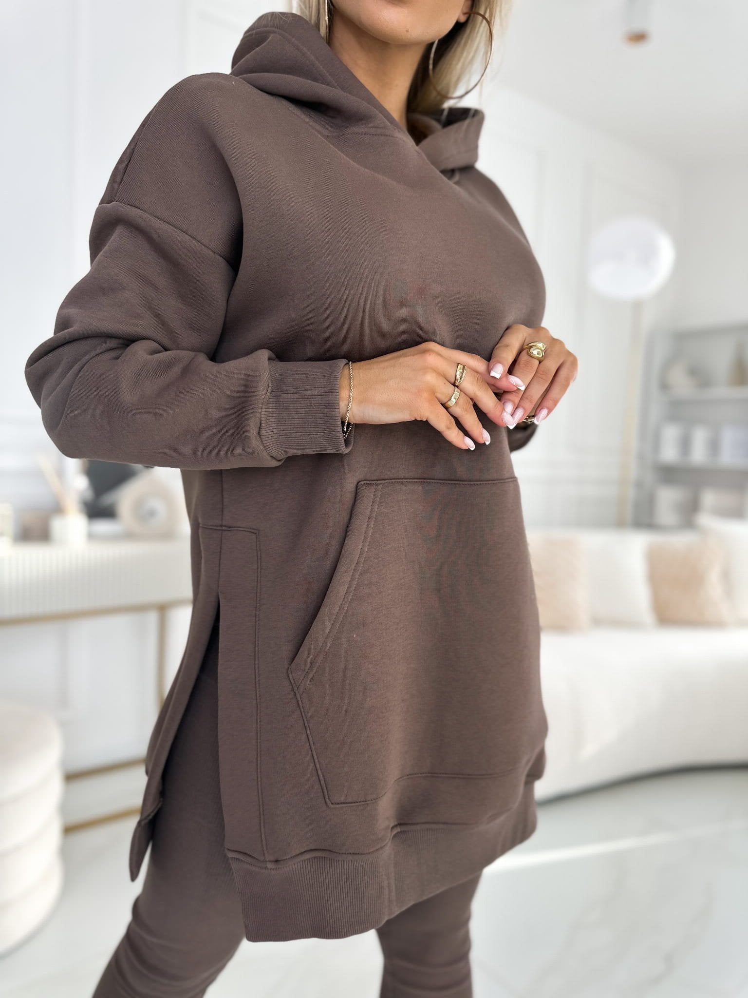 Cyra™ hettegenser og leggings for kvinner (2-delt)
