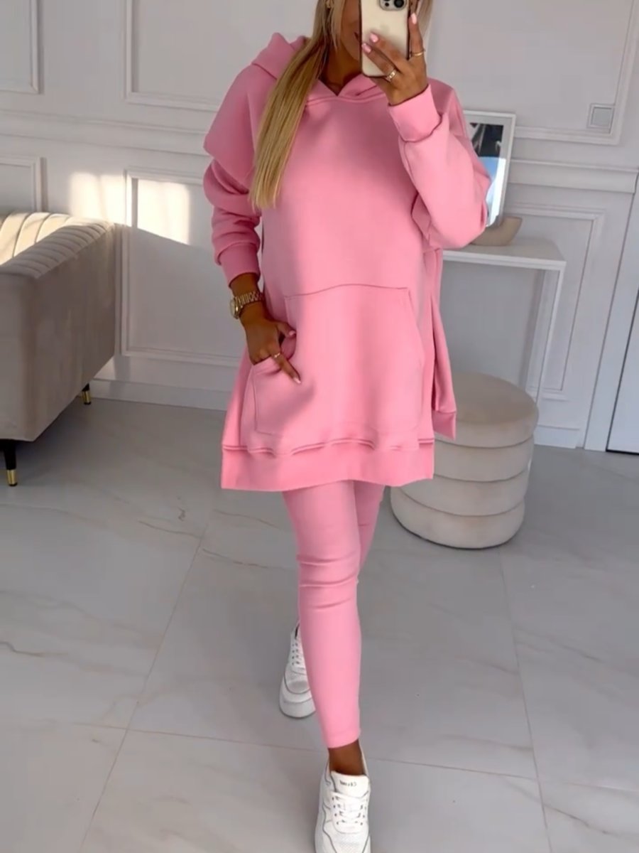 Nivienne | Elegant hettegenser og leggingsett