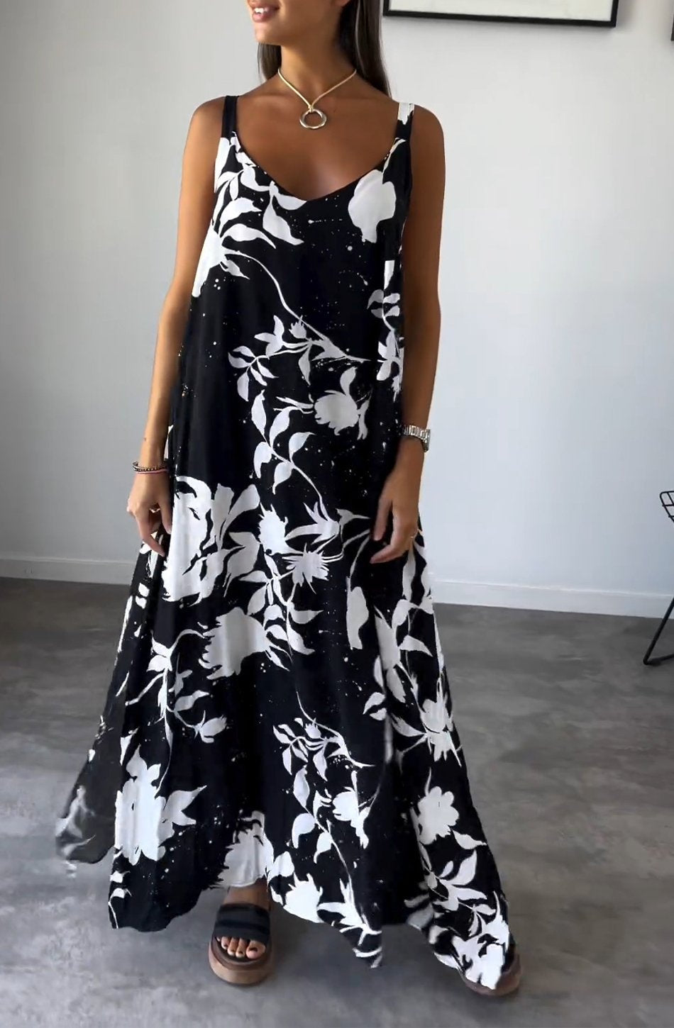 Heideline | Elegant, trykt underkjole
