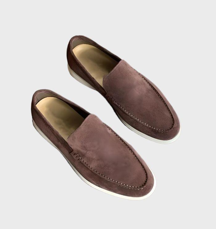 Stilige loafers i skinn for menn