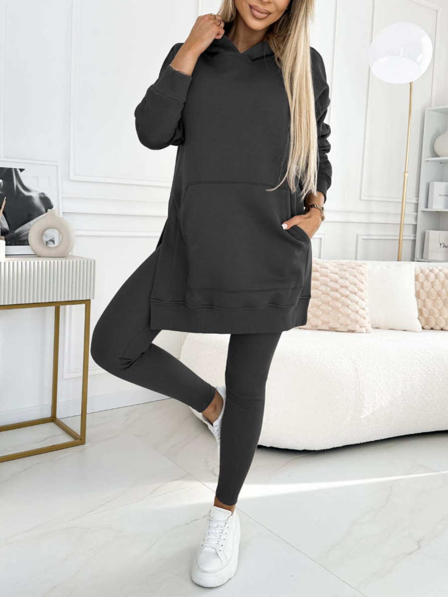 Nivienne | Elegant hettegenser og leggingsett