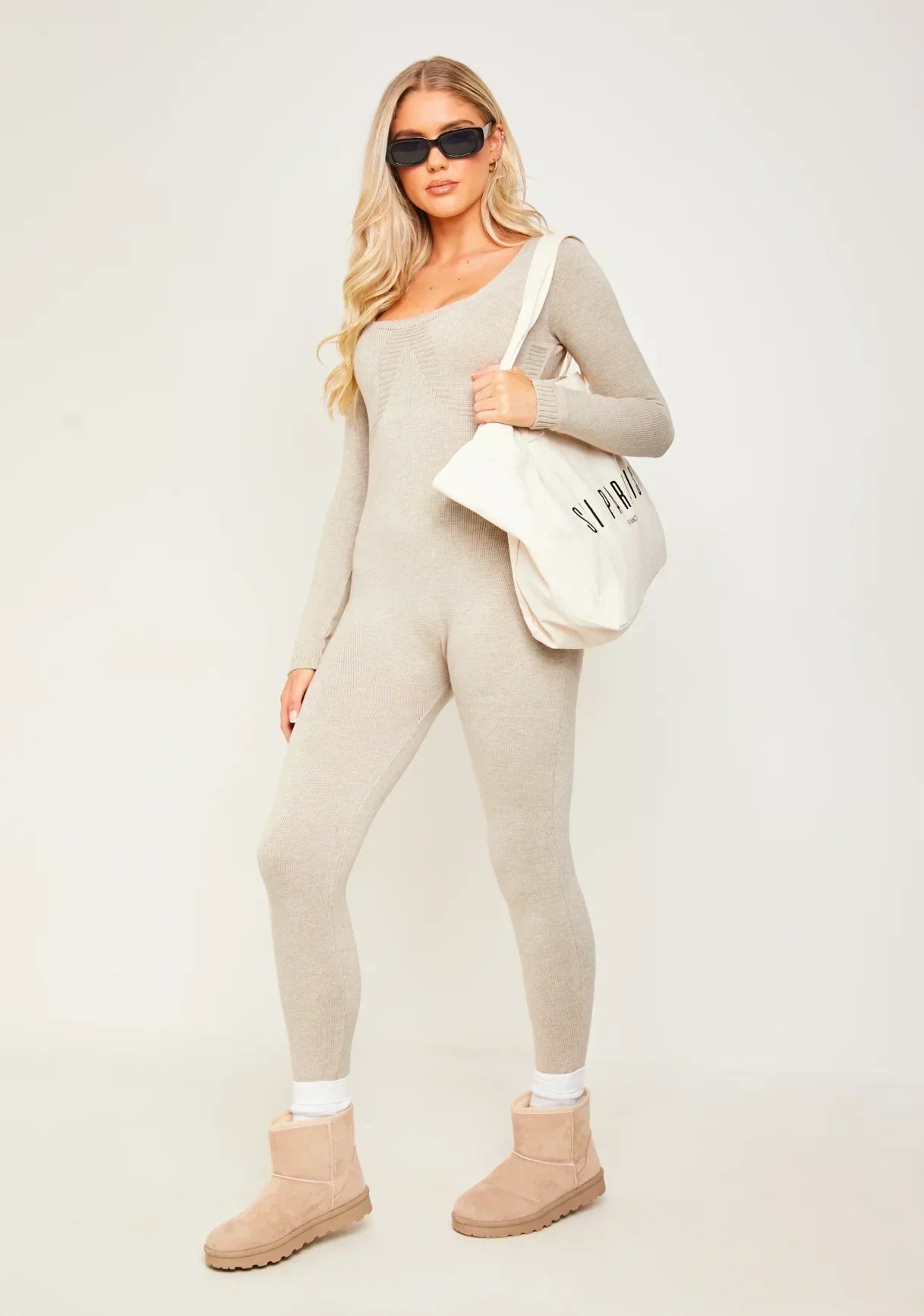 Jumpsuit med ermer