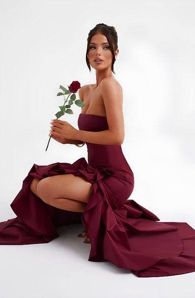 Elegant lang kjole