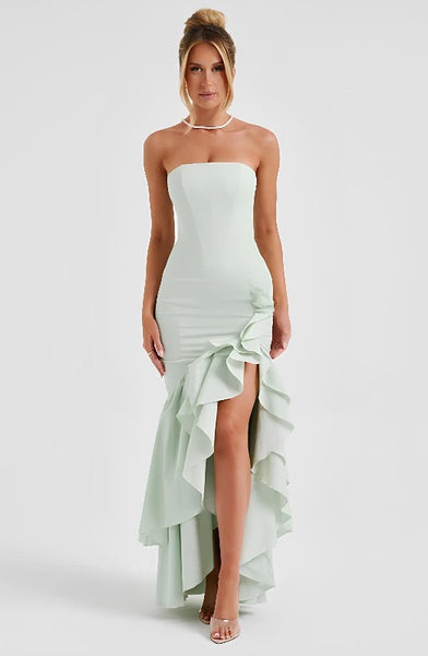 Elegant lang kjole
