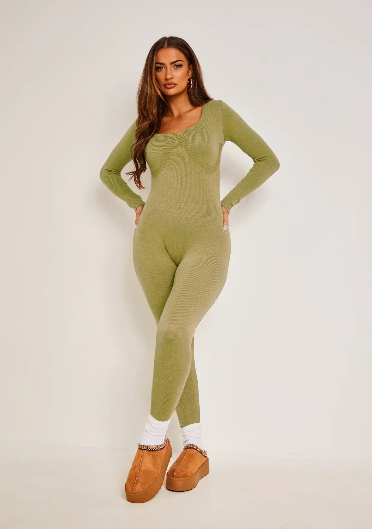 Jumpsuit med ermer
