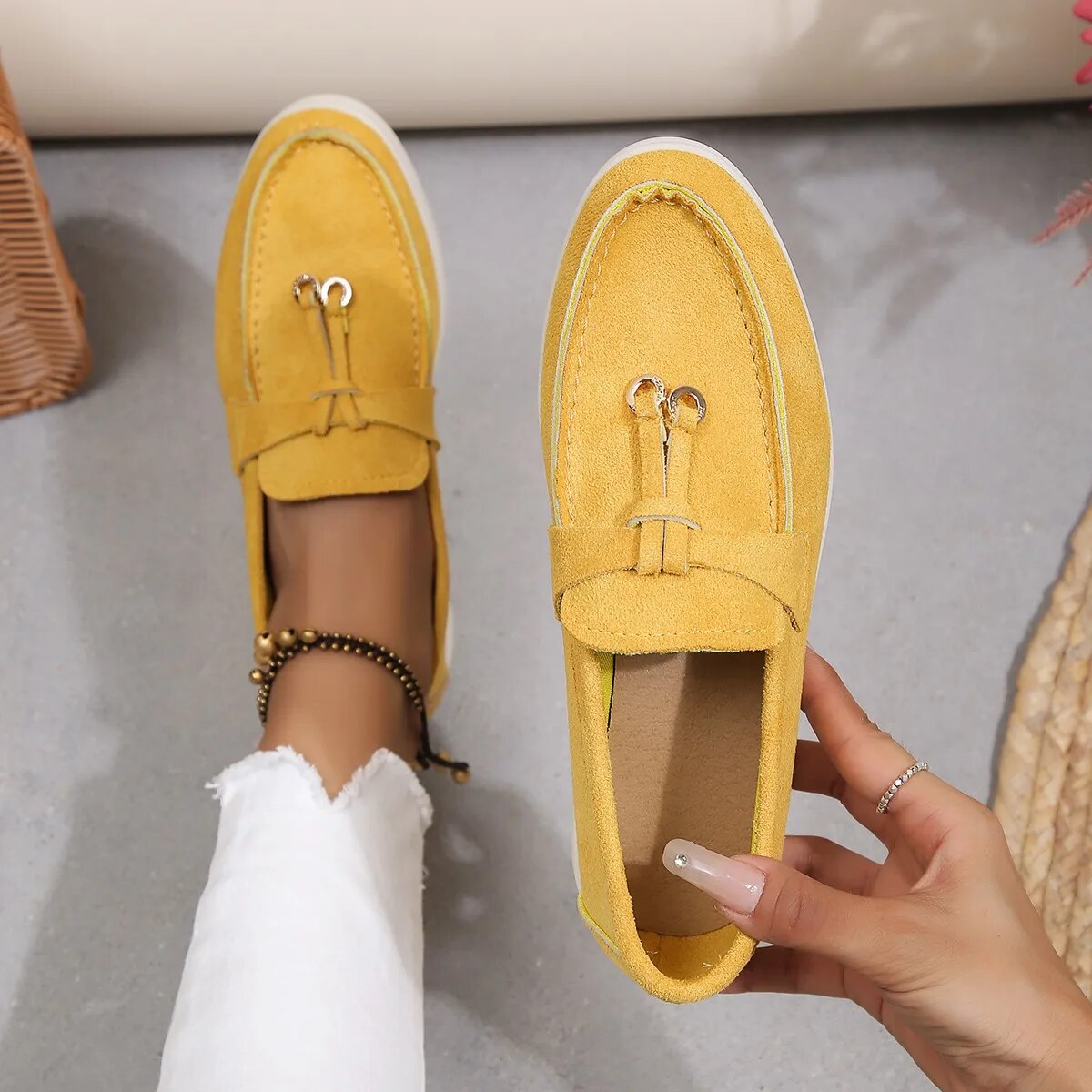 Stilige loafers for kvinner